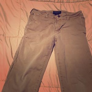 Men’s American Eagle khaki pants 26x28 GUC